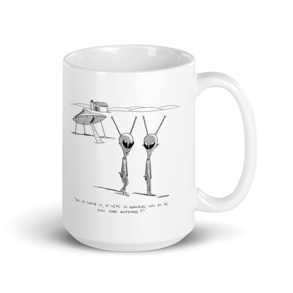 White Glossy Mug