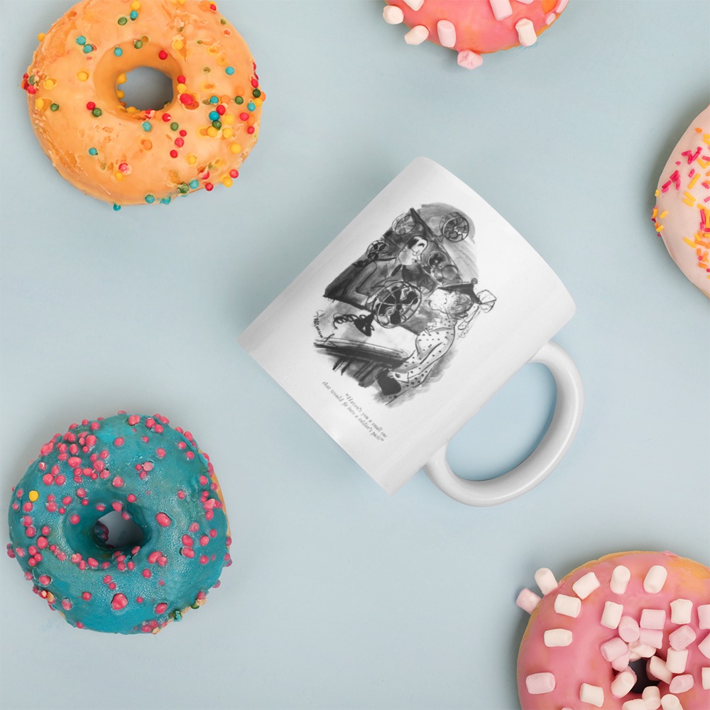 White Glossy Mug