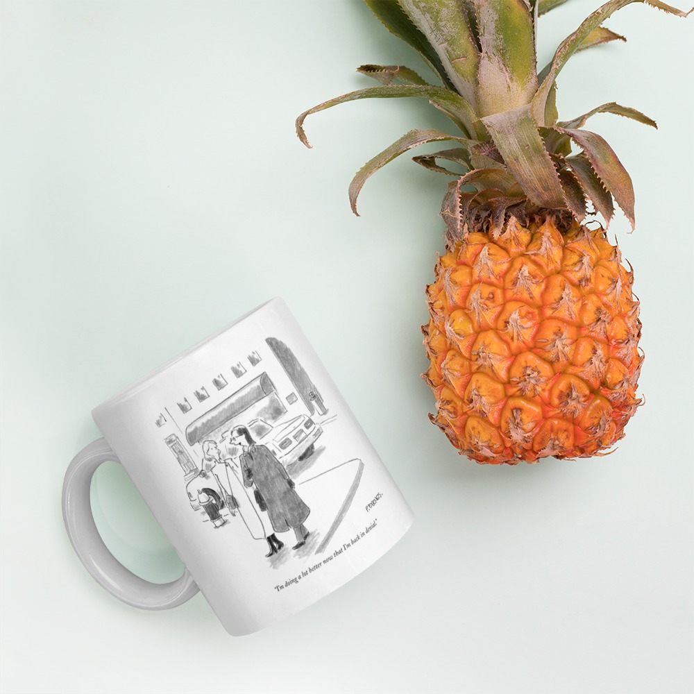 White Glossy Mug