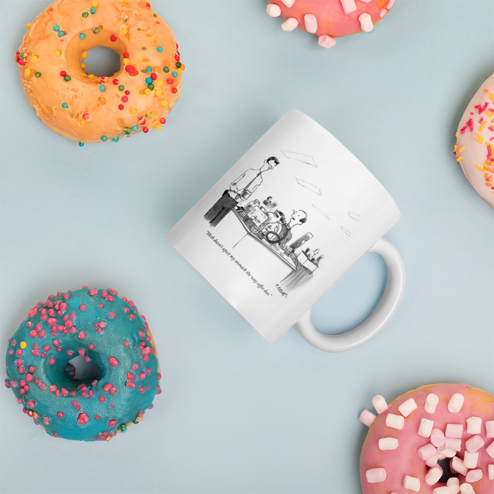 White Glossy Mug