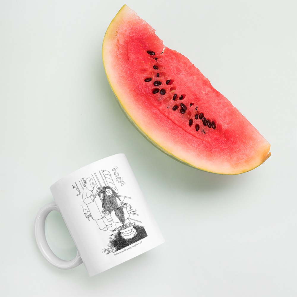 White Glossy Mug
