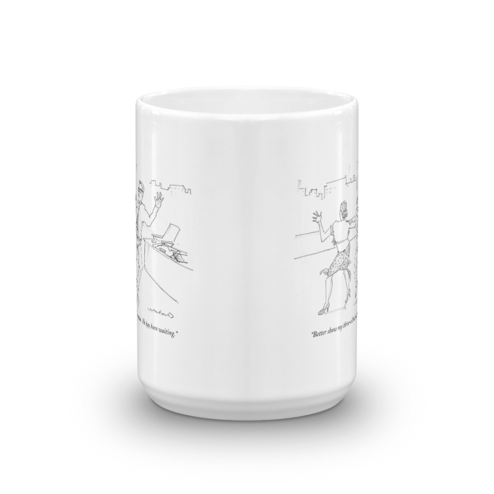 White Glossy Mug
