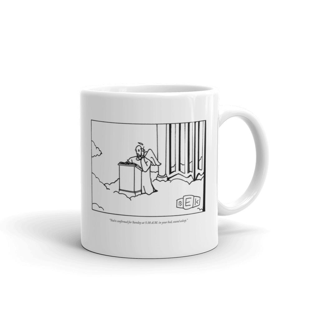 White Glossy Mug
