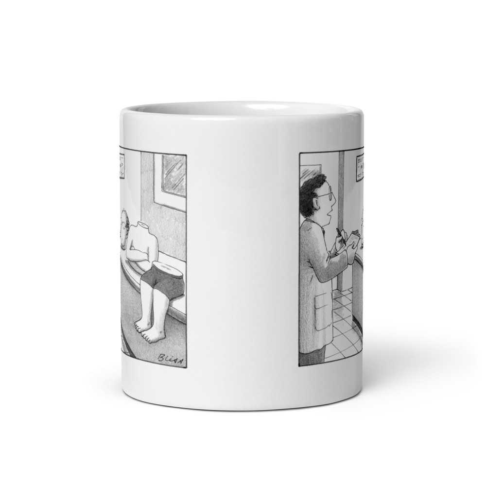 White Glossy Mug