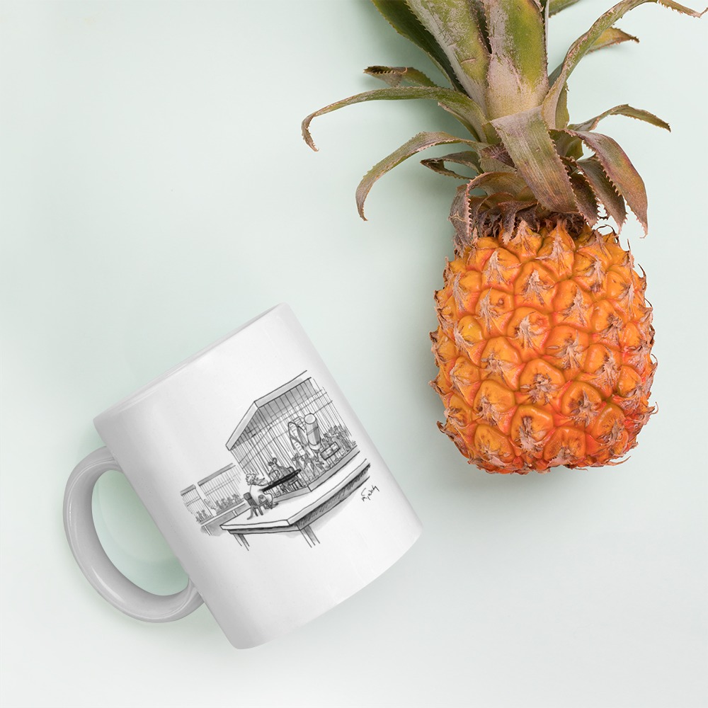 White Glossy Mug