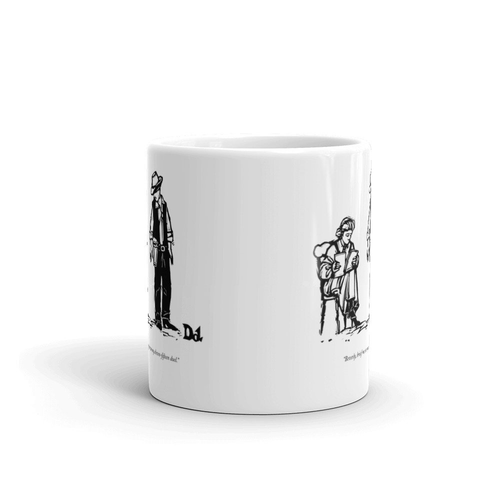 White Glossy Mug