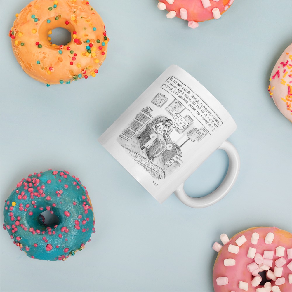 White Glossy Mug