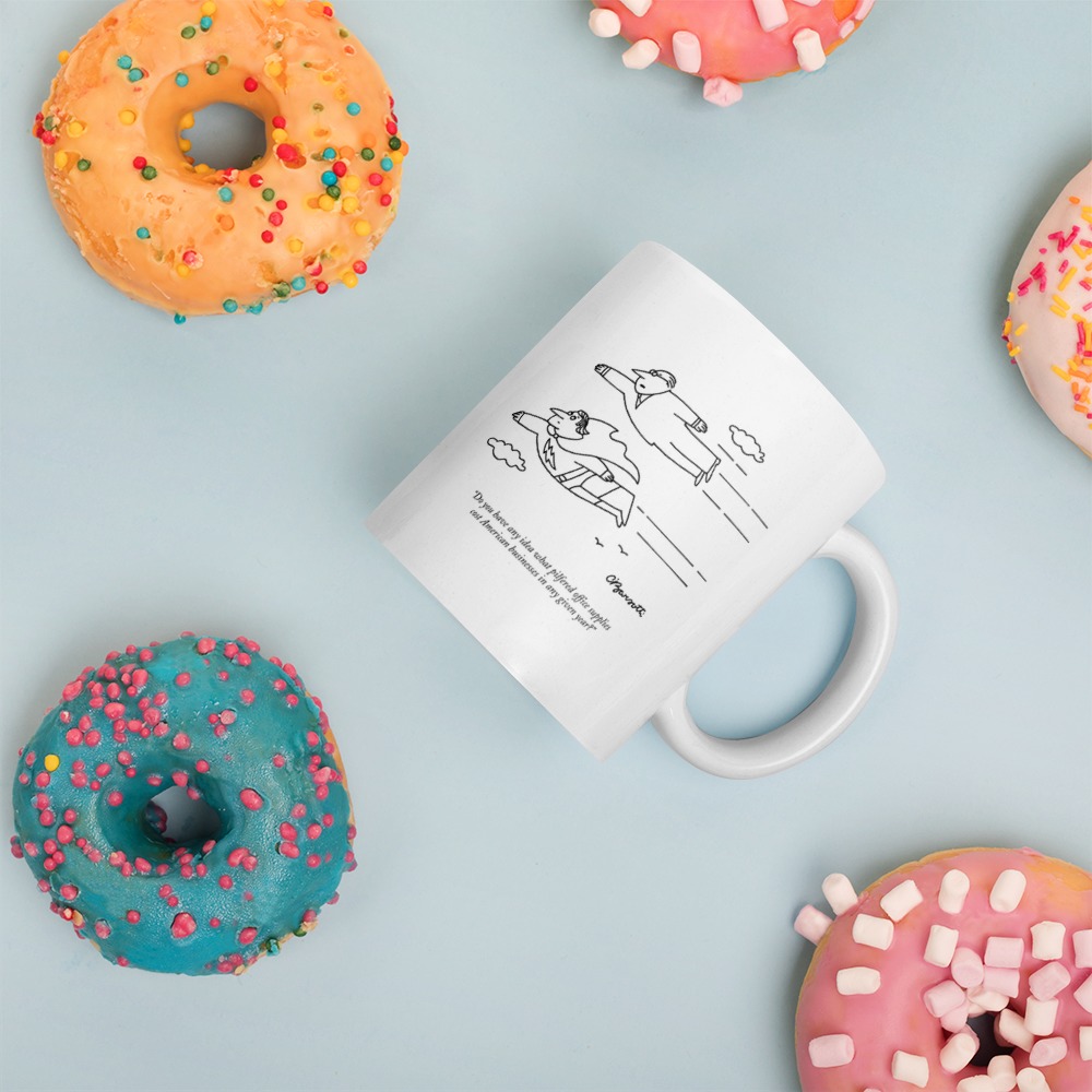 White Glossy Mug