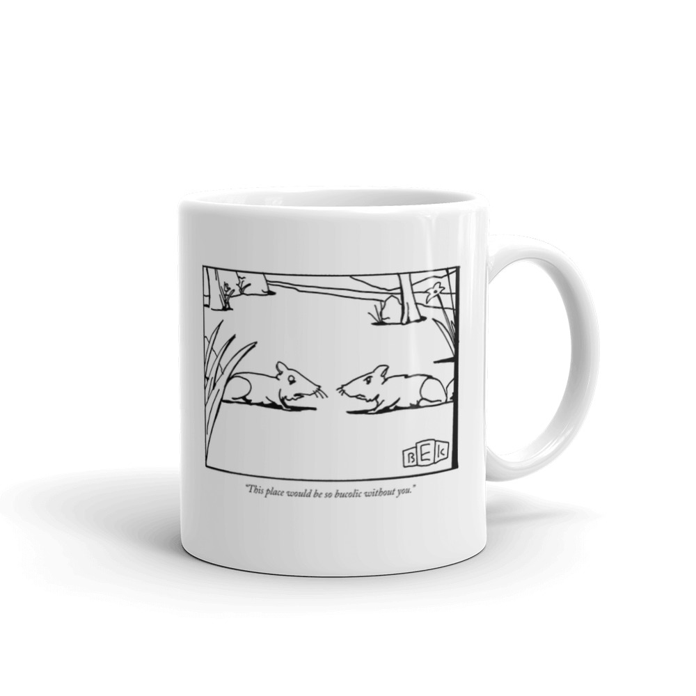 White Glossy Mug