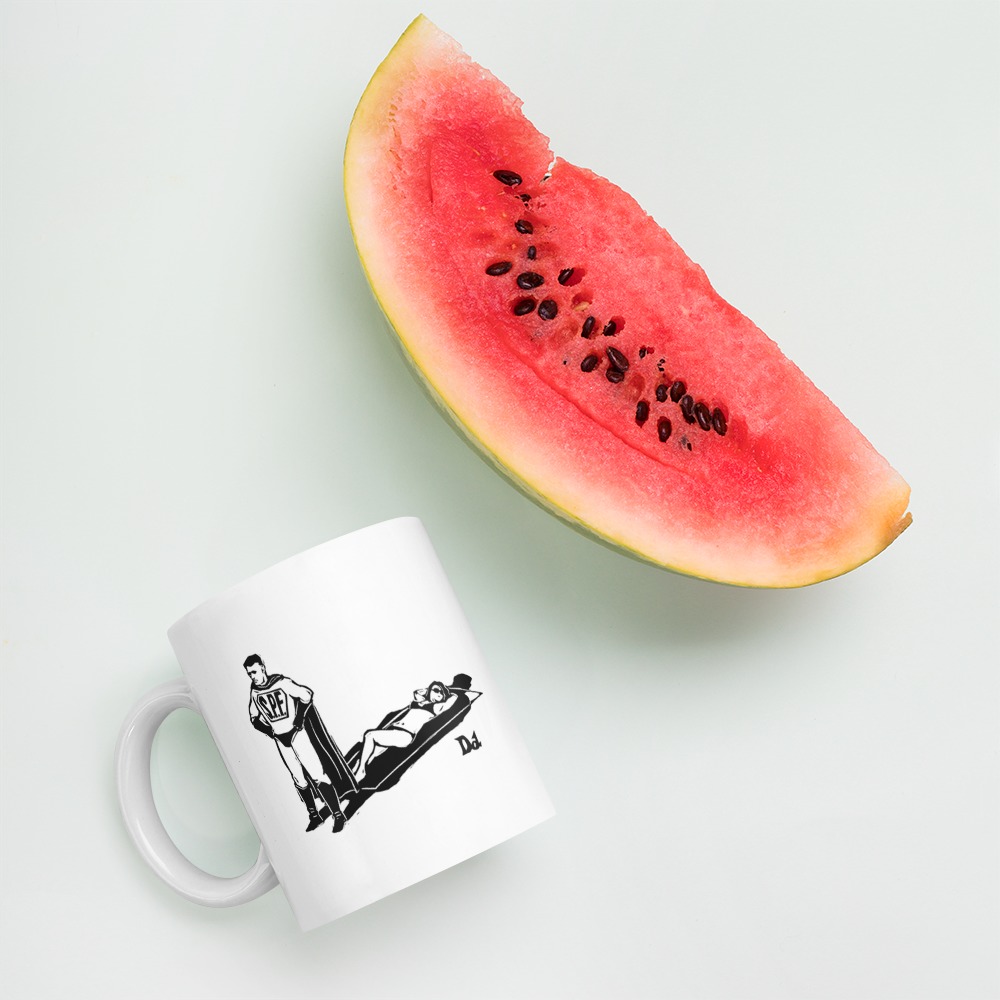 White Glossy Mug