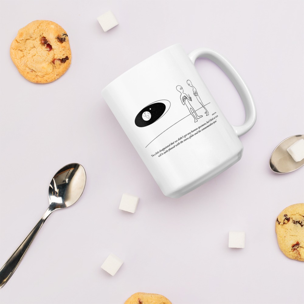 White Glossy Mug