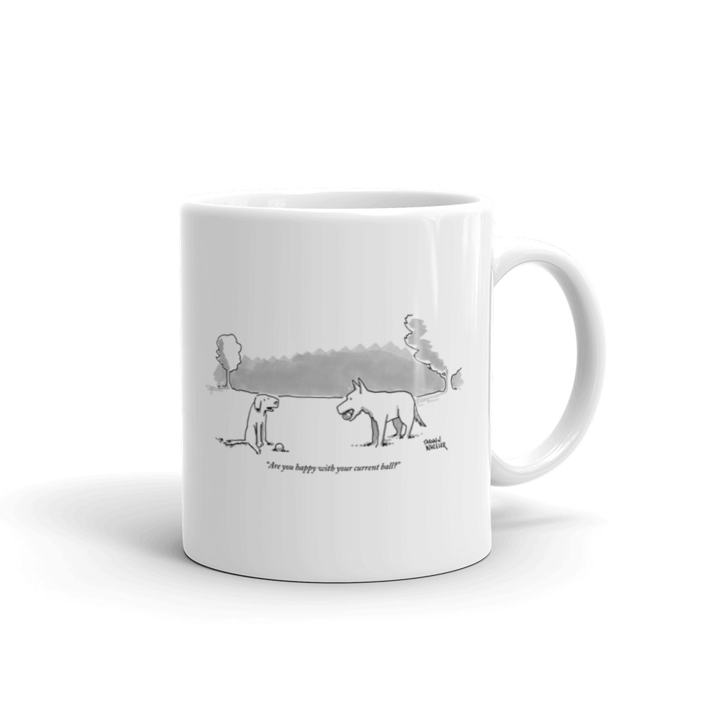 White Glossy Mug