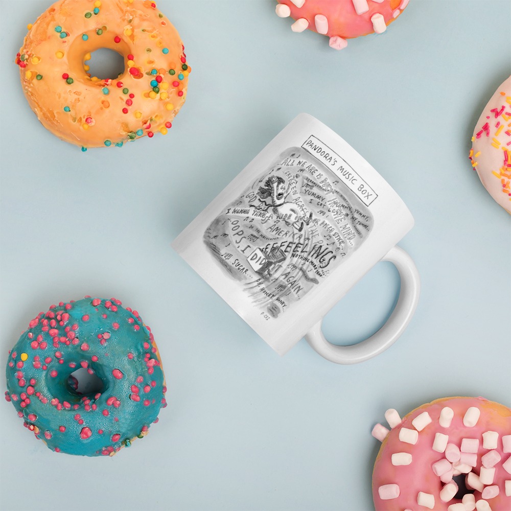 White Glossy Mug