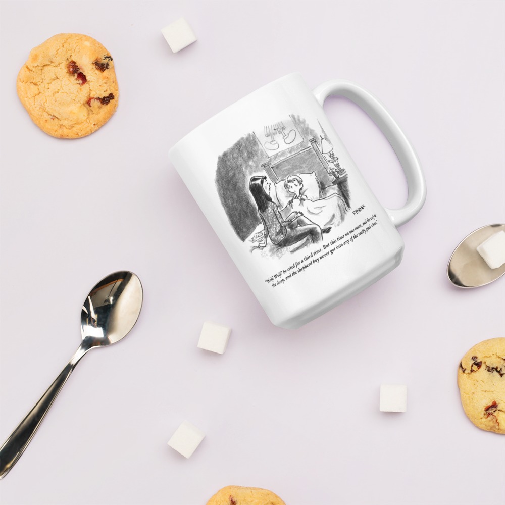 White Glossy Mug