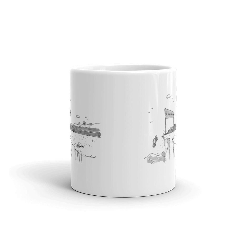 White Glossy Mug