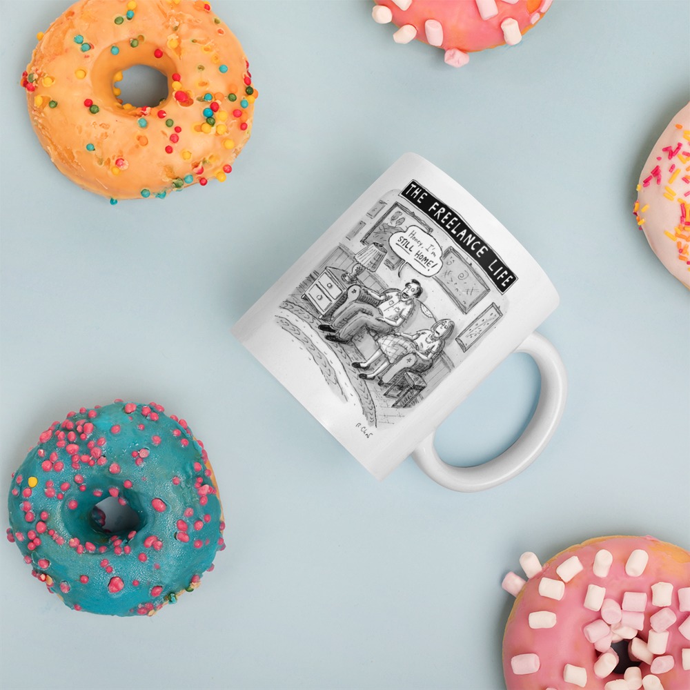 White Glossy Mug