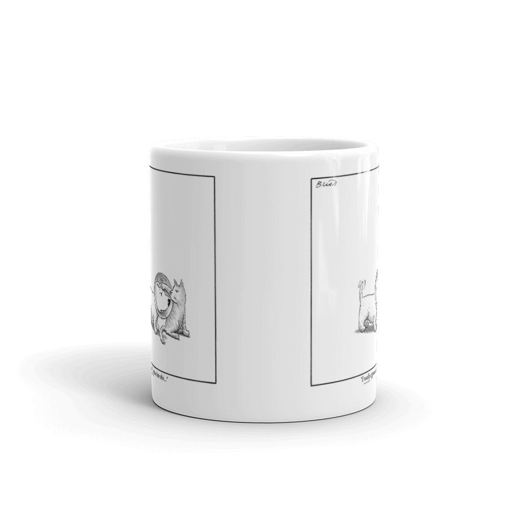 White Glossy Mug