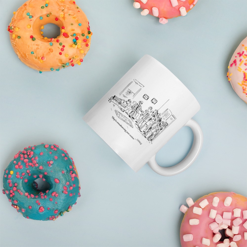 White Glossy Mug