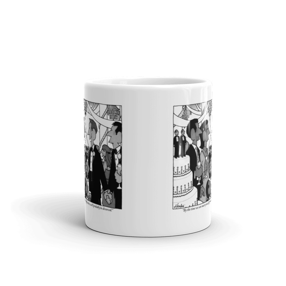 White Glossy Mug
