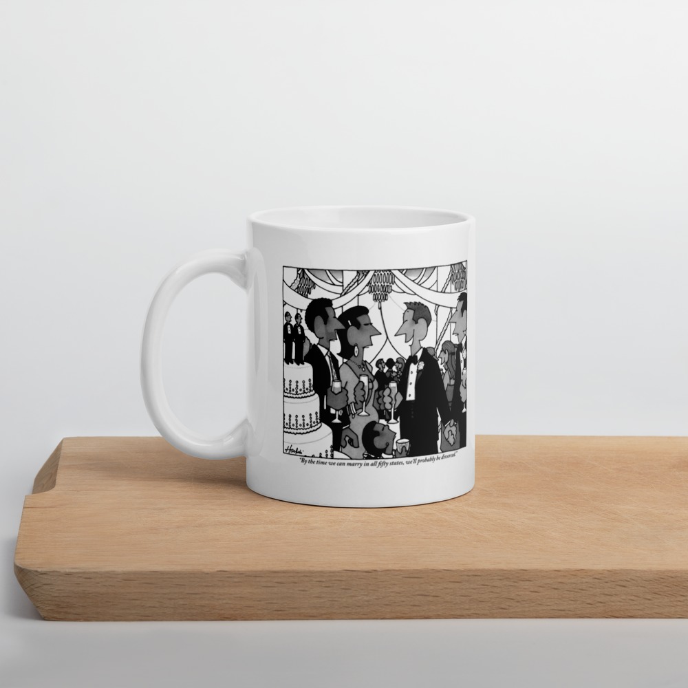 White Glossy Mug