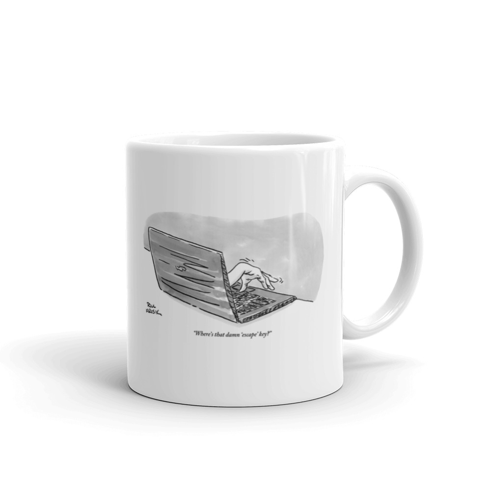 White Glossy Mug
