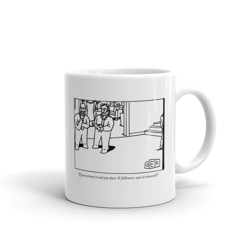 White Glossy Mug