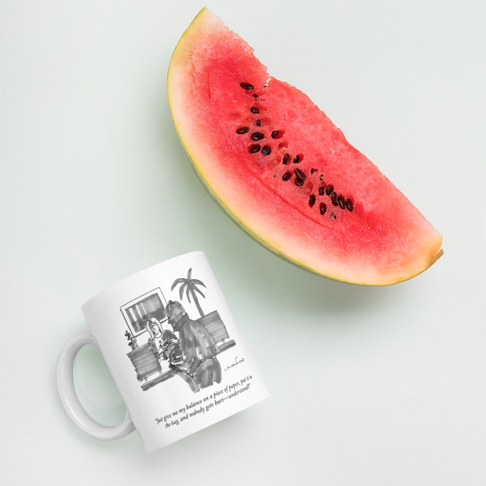 White Glossy Mug