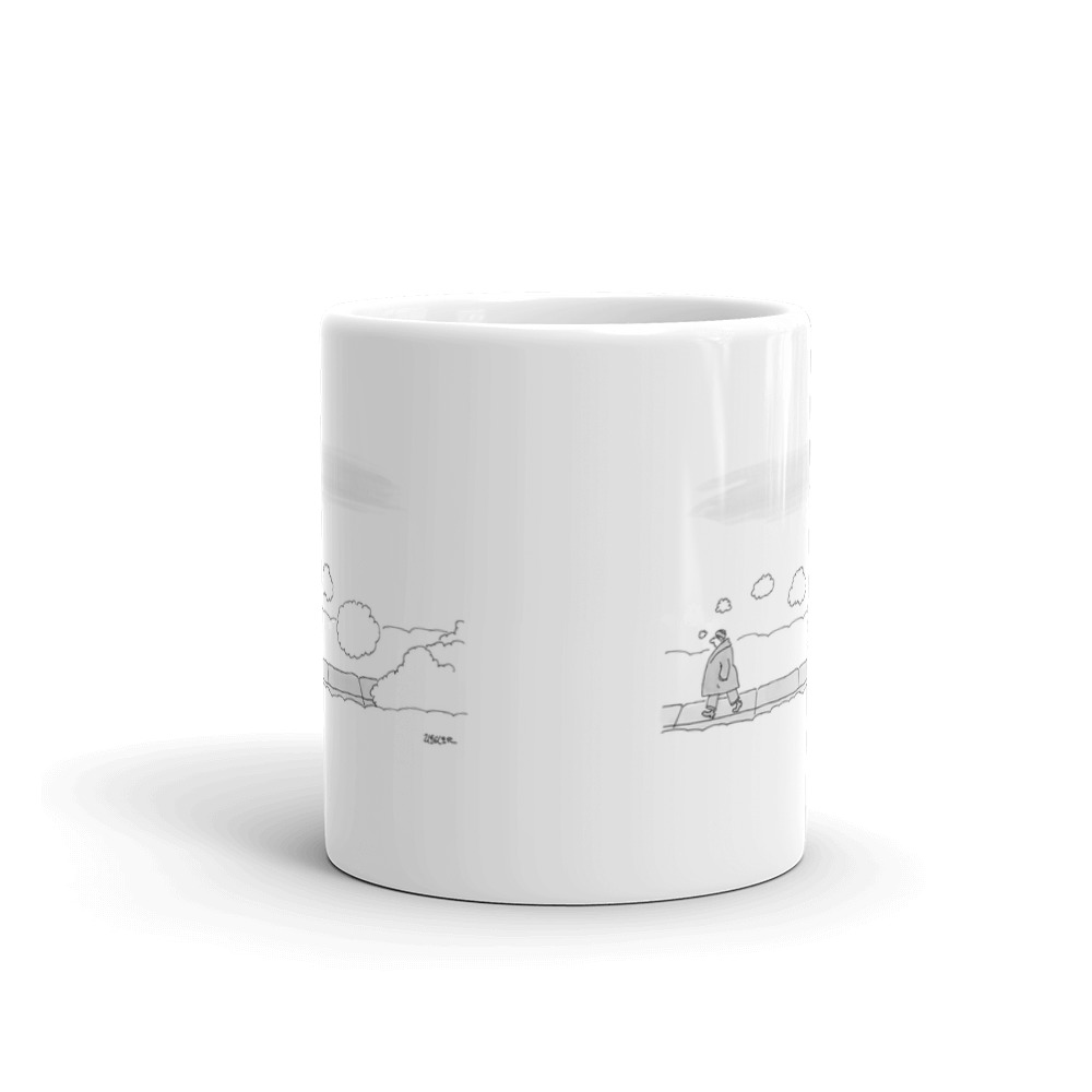 White Glossy Mug