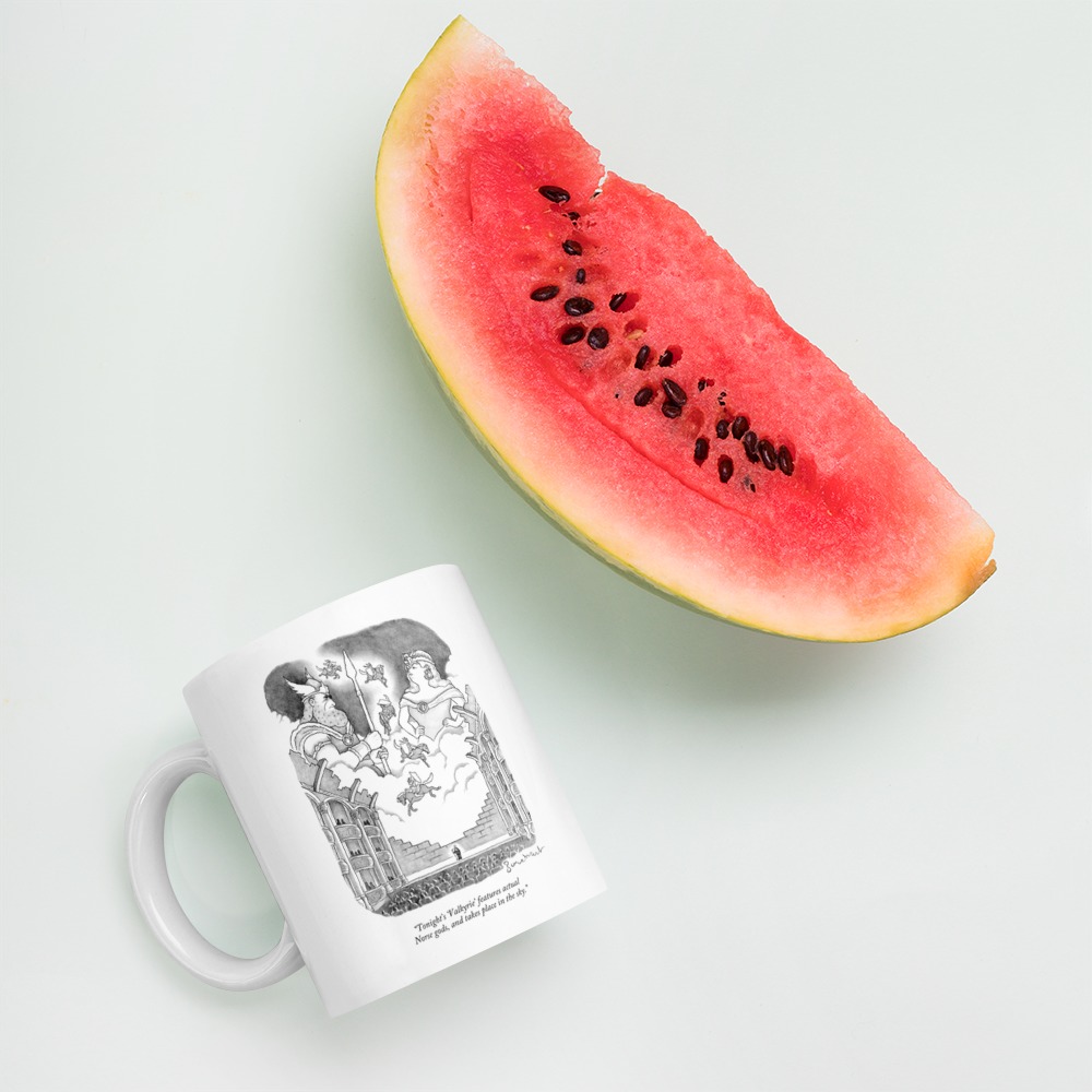 White Glossy Mug