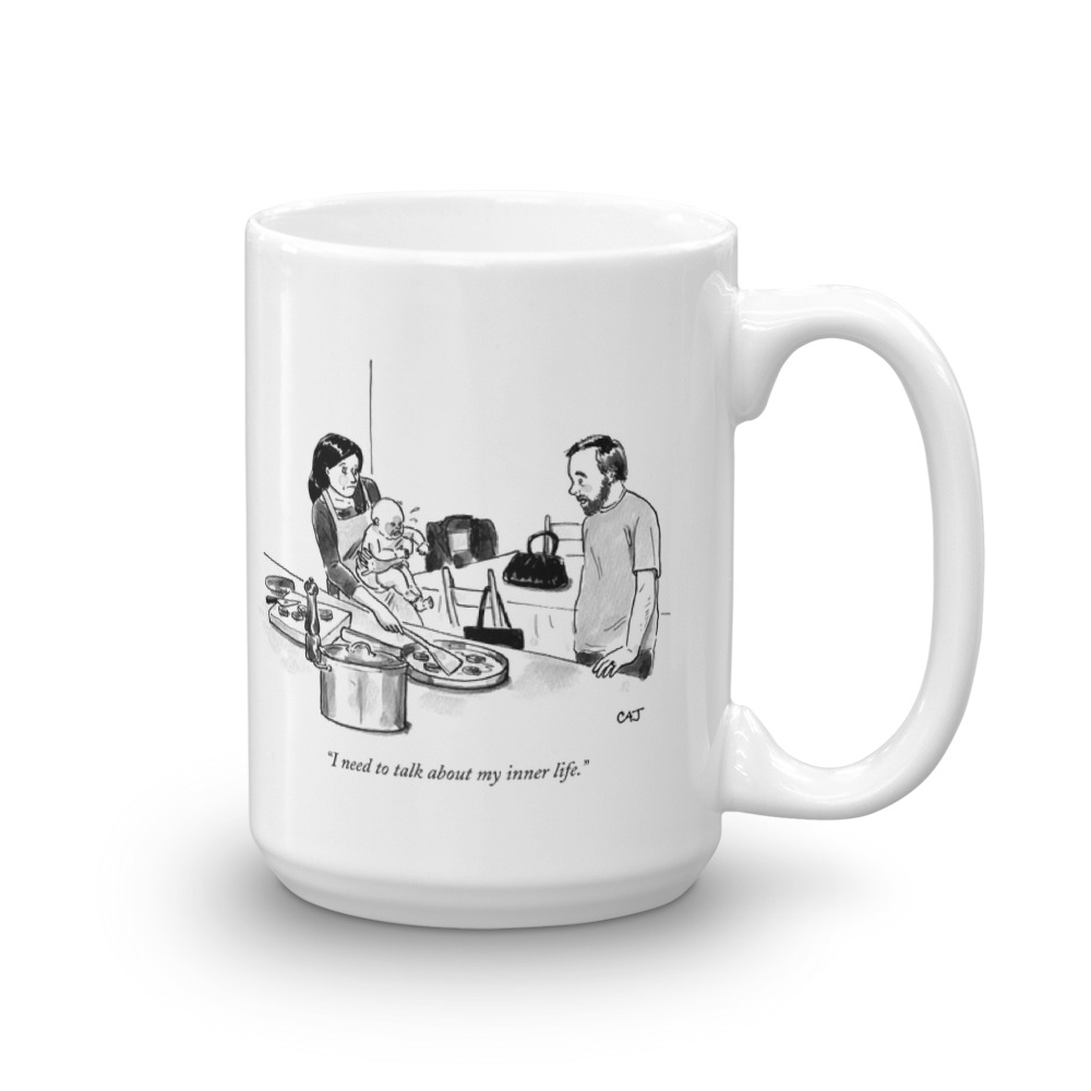 White Glossy Mug