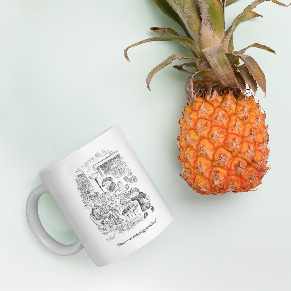 White Glossy Mug