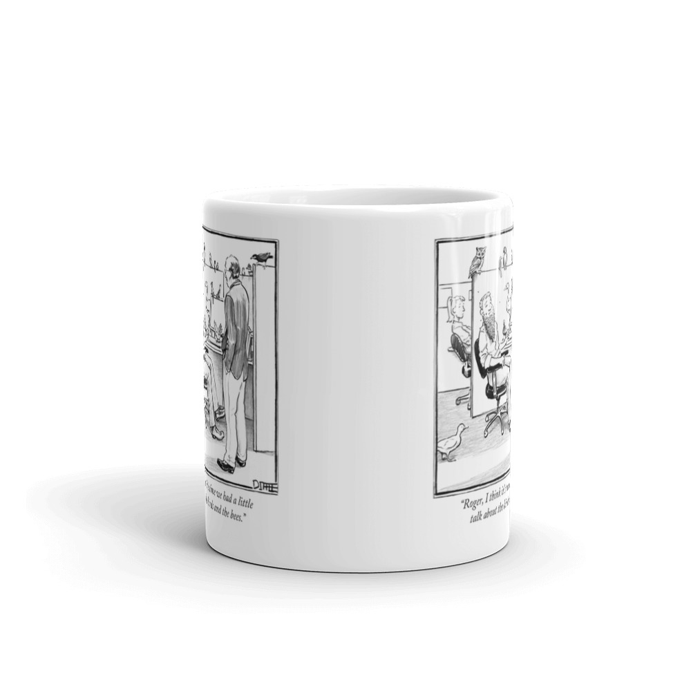 White Glossy Mug