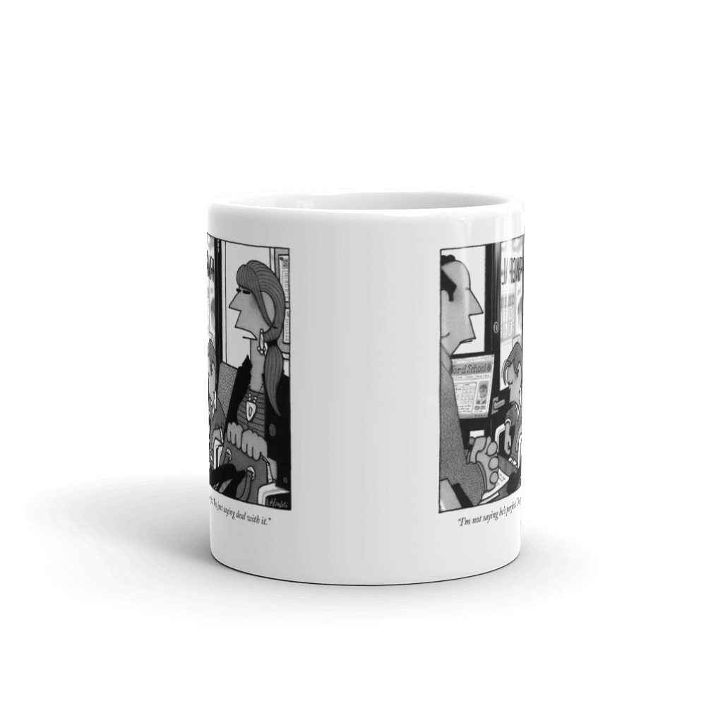 White Glossy Mug