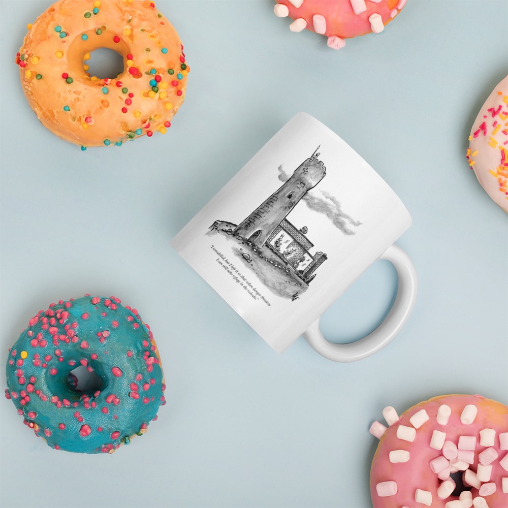 White Glossy Mug