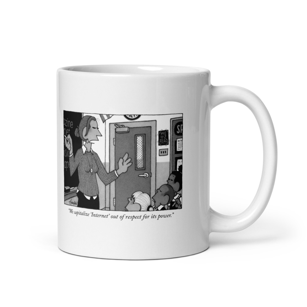 White Glossy Mug
