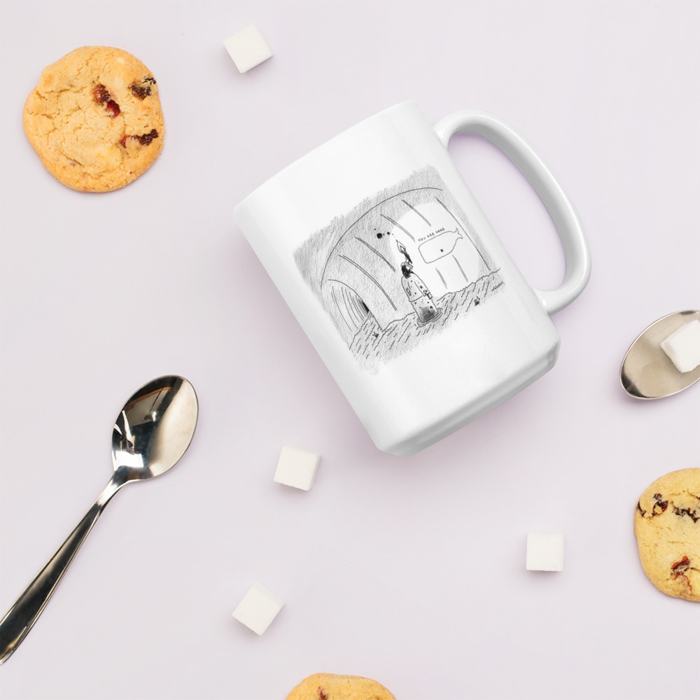 White Glossy Mug