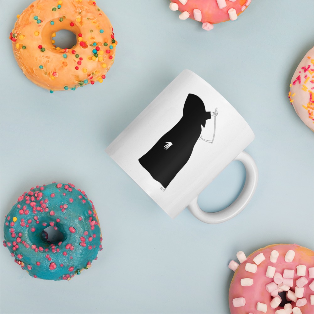 White Glossy Mug