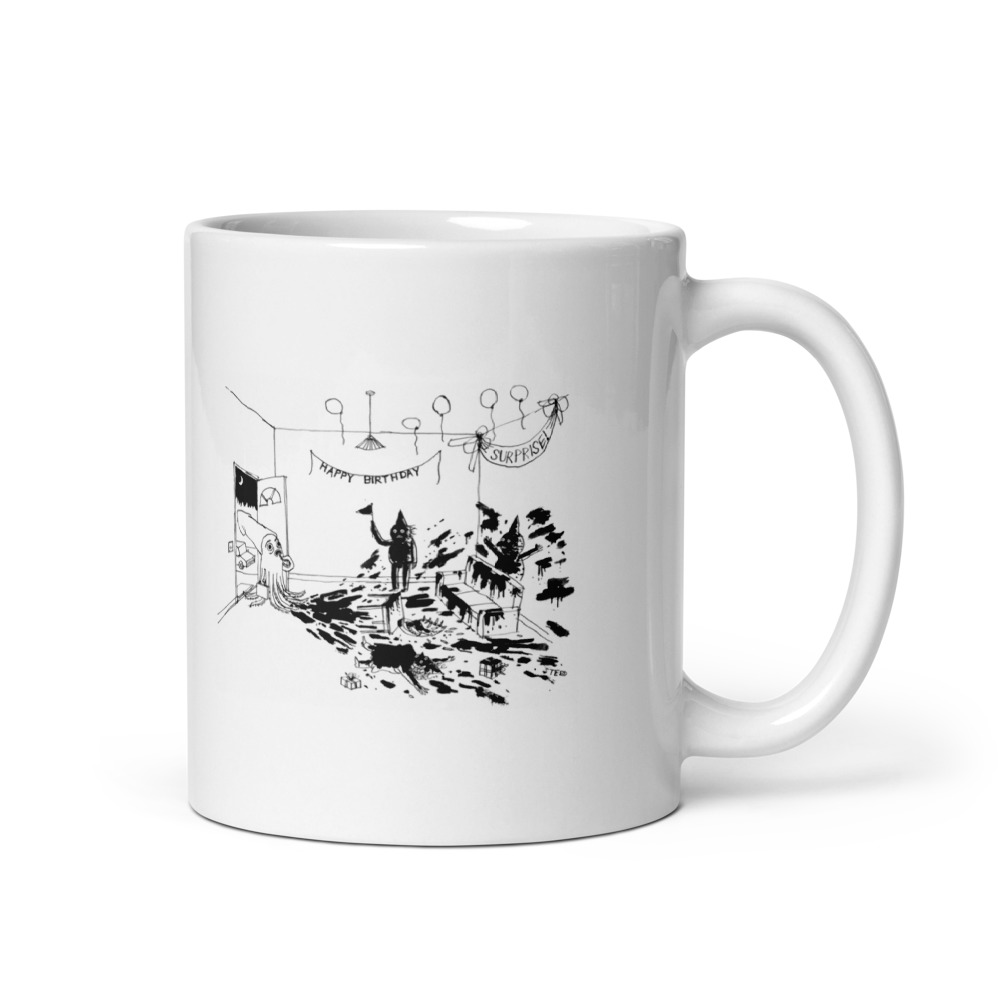 White Glossy Mug