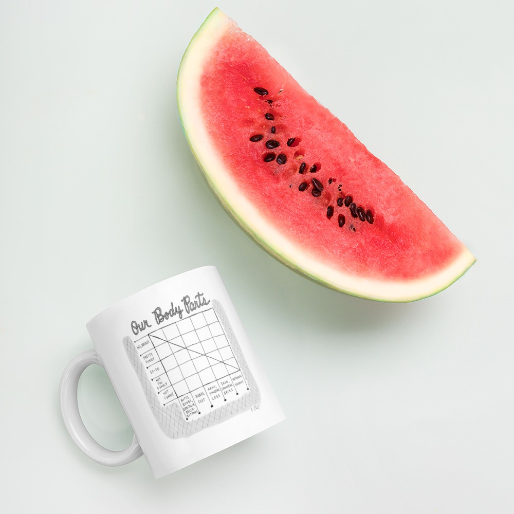 White Glossy Mug