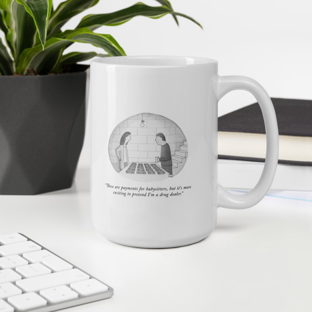 White Glossy Mug