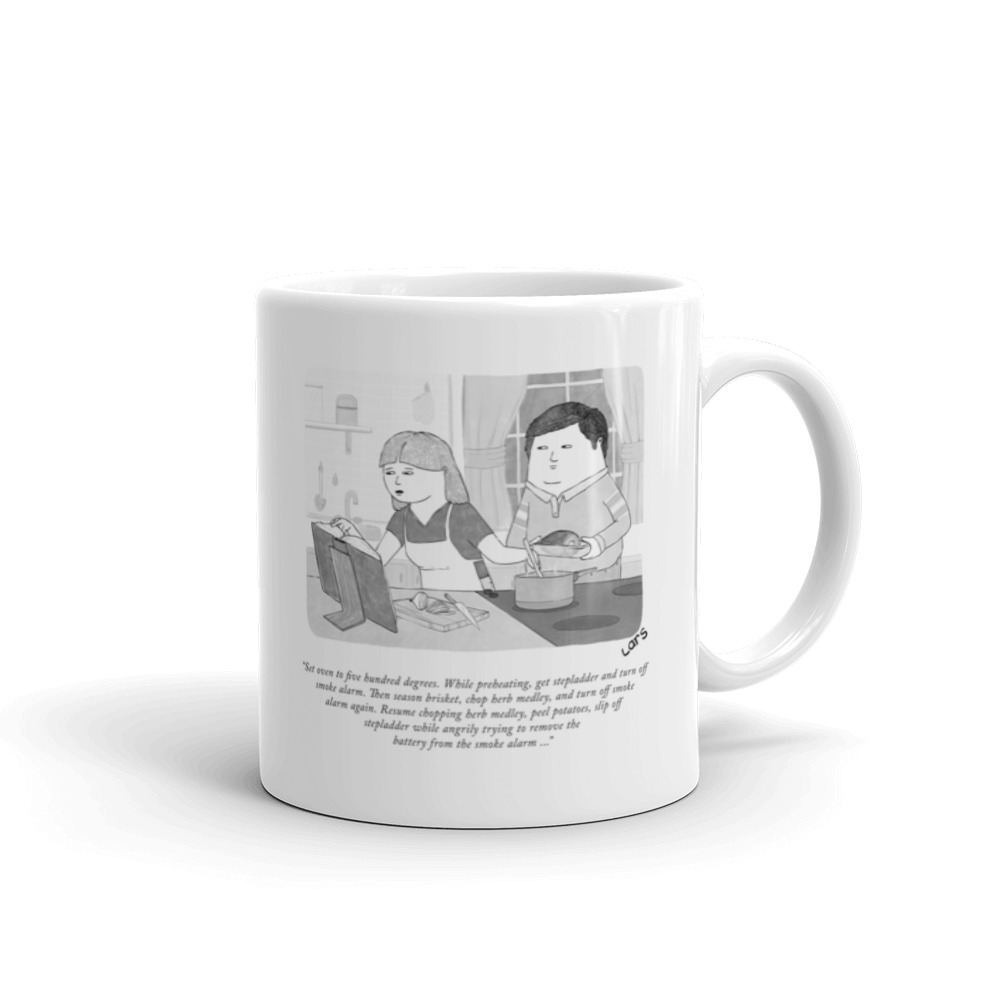 White Glossy Mug