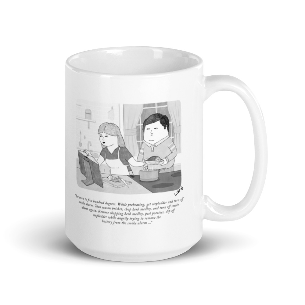 White Glossy Mug