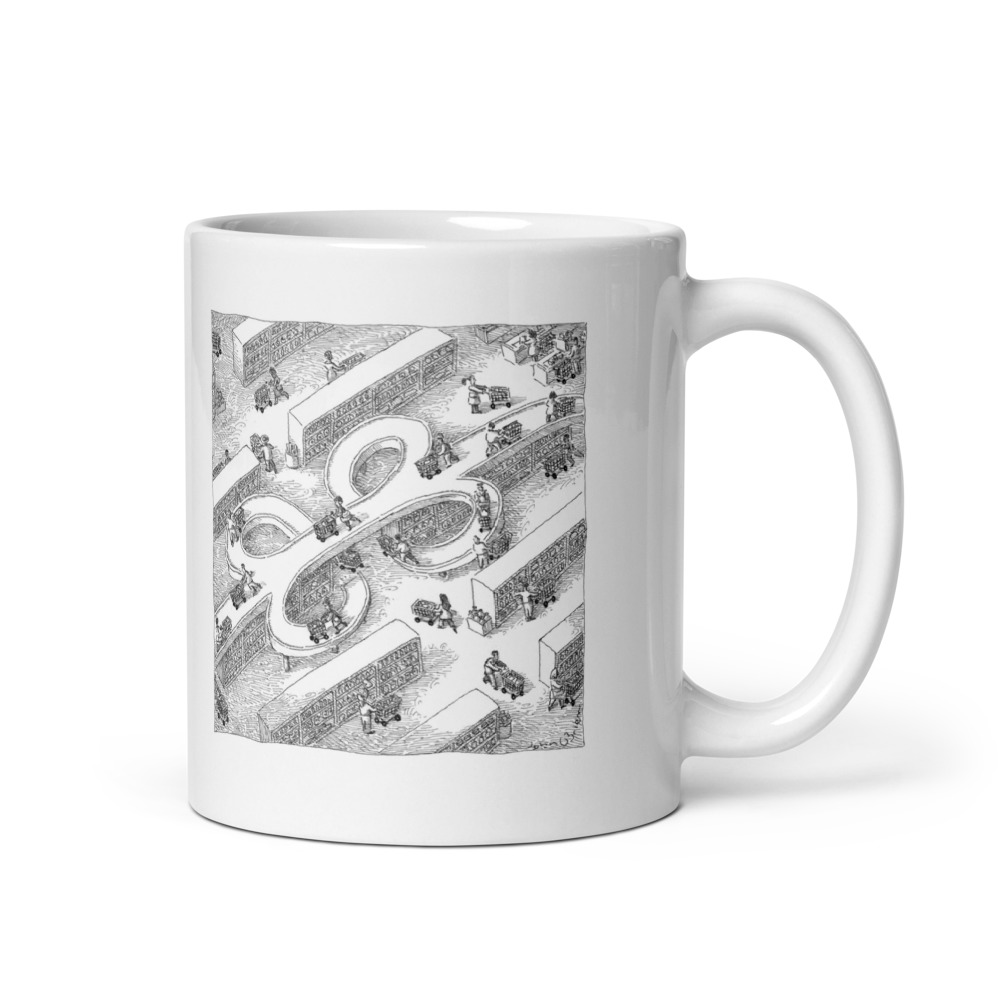 White Glossy Mug