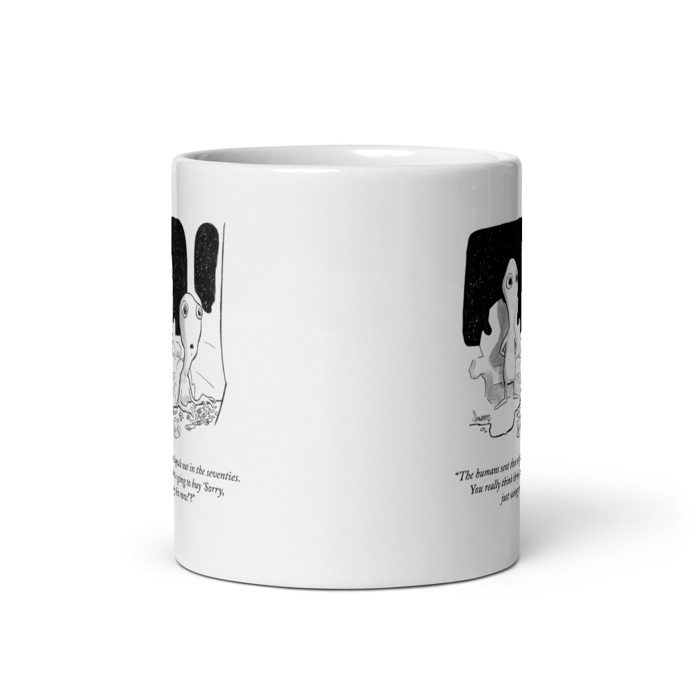 White Glossy Mug