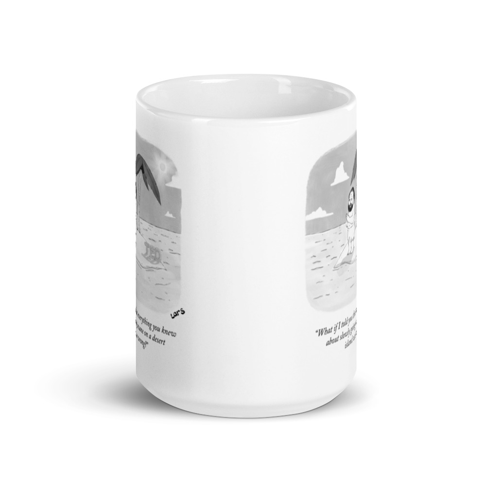 White Glossy Mug