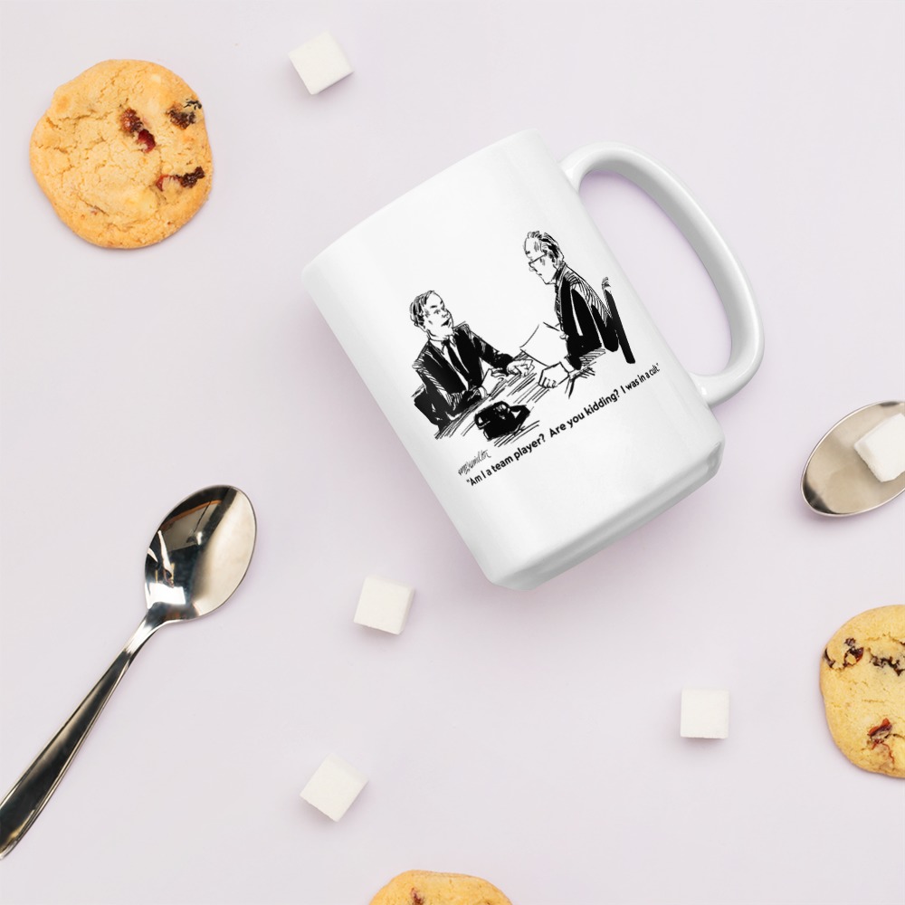 White Glossy Mug