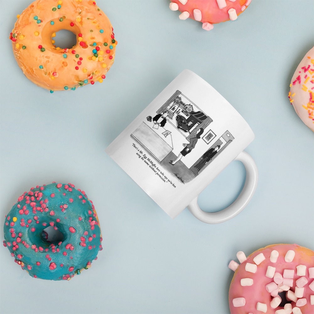 White Glossy Mug