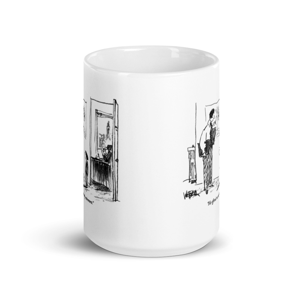 White Glossy Mug