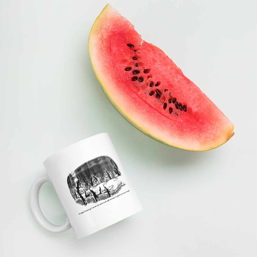 White Glossy Mug