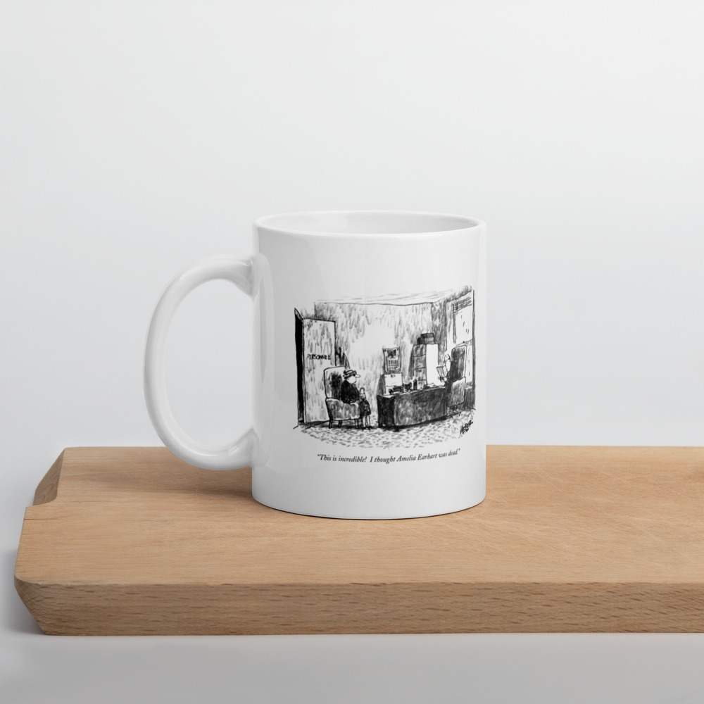White Glossy Mug